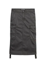 Cargo Midi Skirt S Grey Cargo Midi Skirt S Grey