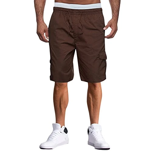 Cargo Work Shorts Men Summer Essentials Beach Trouser Casual Pant Work Pocket Cargo Shorts Color Out