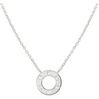 Carismatica Circle Square Crystal Necklace