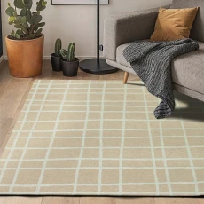 Caro - Powder Snow 140x200cm Rug Beige