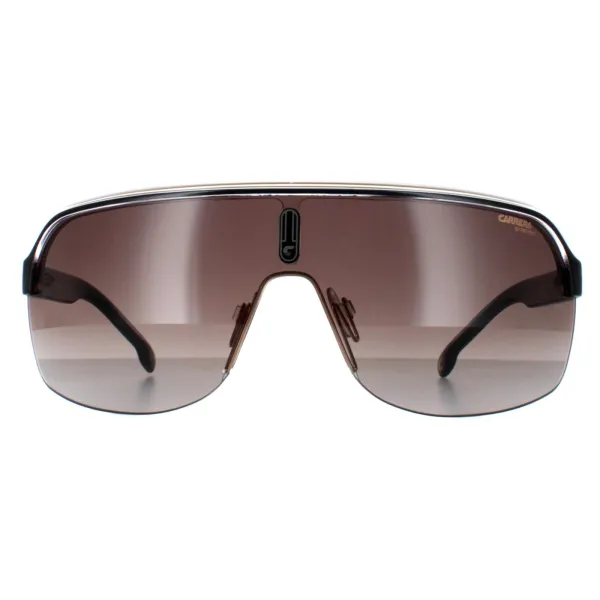 Carrera Sunglasses Topcar 1/N 2M2 HA Black Gold Brown Gradient - Size One Size