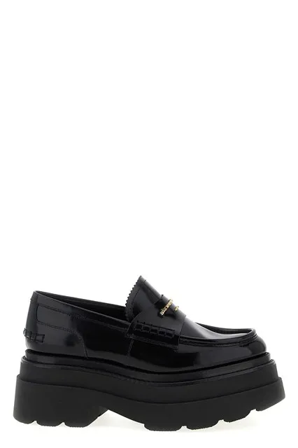 Carter Platform loafers - Black