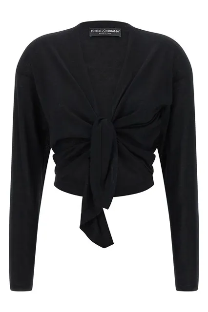 Cashmere cardigan - Black