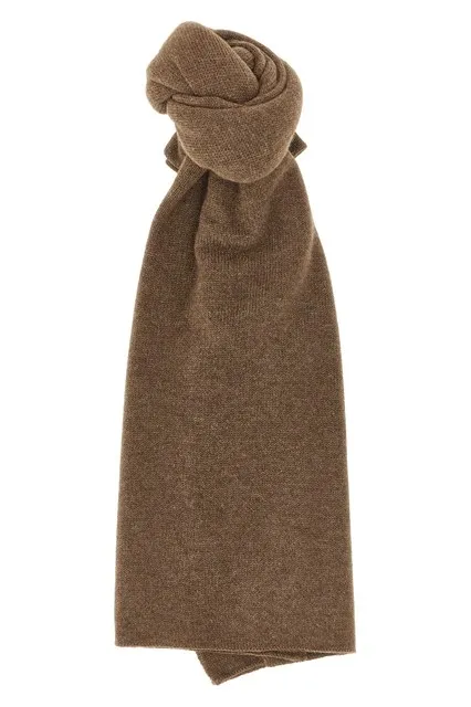 Cashmere scarf - Brown
