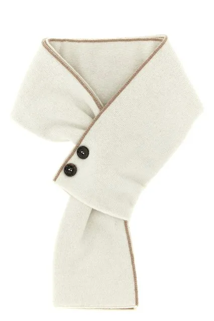 Cashmere scarf - White