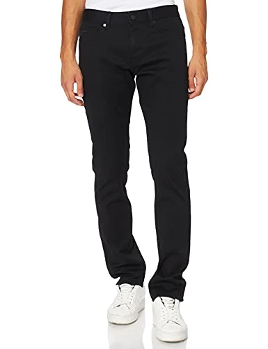Casual Men's Delaware Bc-c Straight Jeans, Black (Black 002), W36/L32