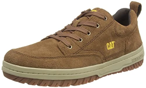Cat Footwear Men's Decade Sneaker, Bison, 6 UK