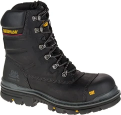 Cat Footwear Men's Premier 8 Safety Boots, Black Black Black, 8 UK Cat Footwear Men's Premier 8 Safety Boots, Black Black Black, 8 UK