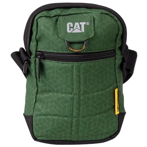 cat Mini Shoulder Bag, Dark Green, One Size, Modern