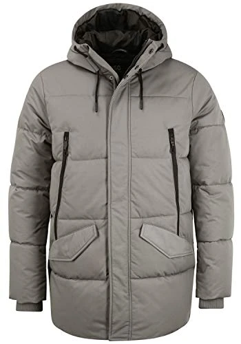 Cavert Men's Parka Outdoor Jacket Winter Coat, Size:L, Colour:Pewter 902