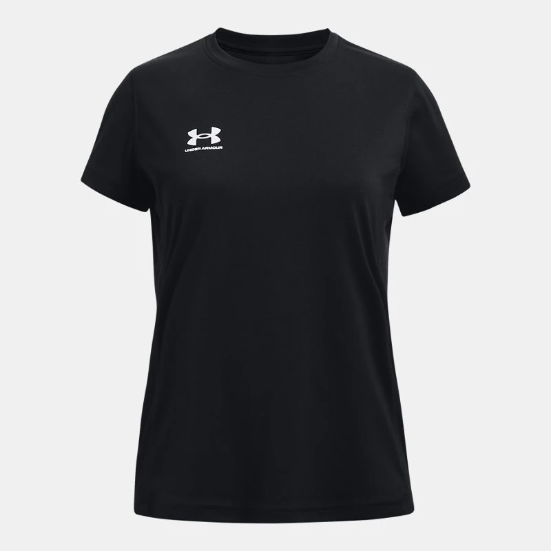 Challenger Girls Training Short Sleeve Black / White YMD ( 59 in)