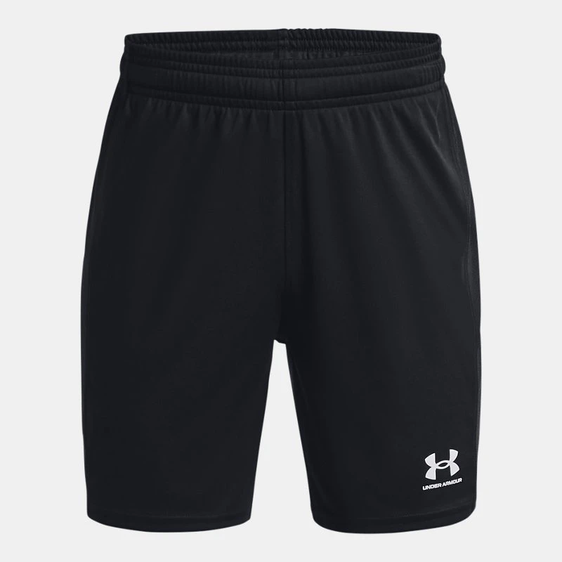 Challenger Knit Boys Shorts Black / White YSM ( 54 in)