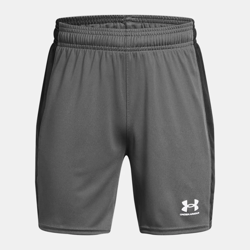 Challenger Knit Boys Shorts Castlerock / White YLG (59 in) - Gray