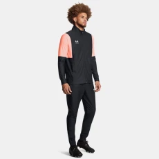 Challenger Mens Tracksuit Black / Flare Orange / White