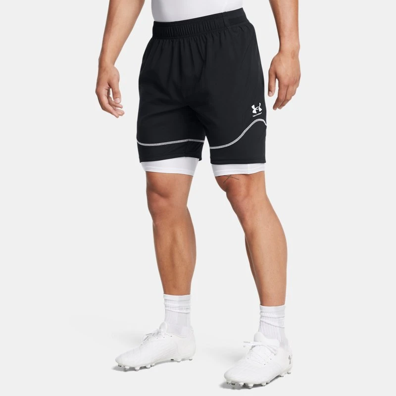 Challenger Pro Mens Training Shorts Black / White