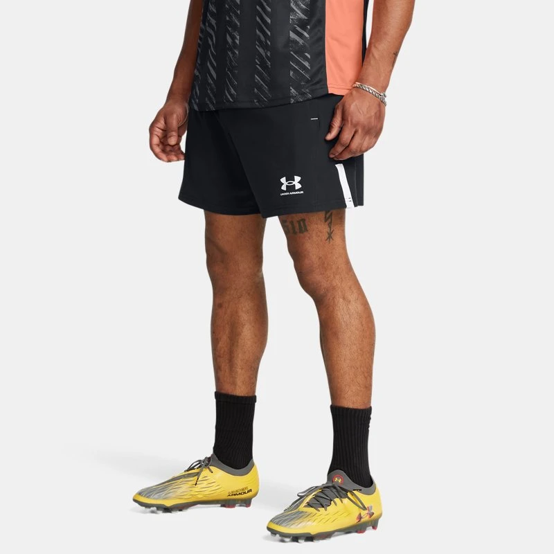 Challenger Pro Mens Woven Shorts Black / White
