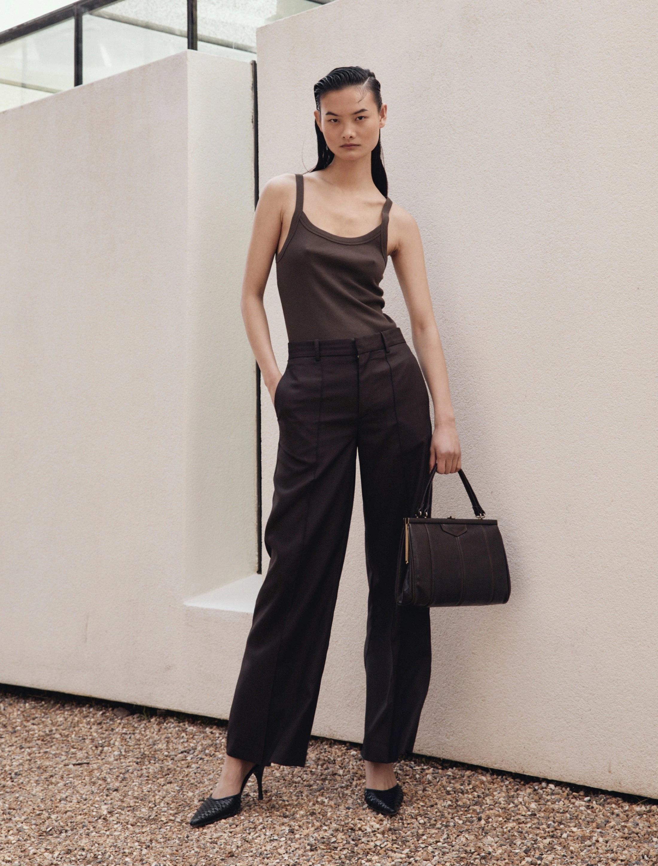 Chani Trousers in Turkish Coffee