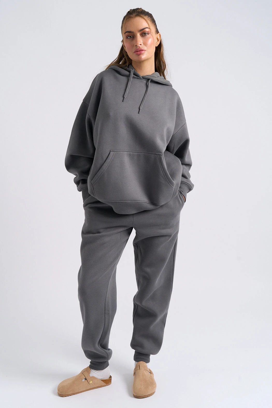 Charcoal Cuffed Jogger Grey /