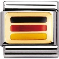 Charm Flag Germany - Stainless Steel