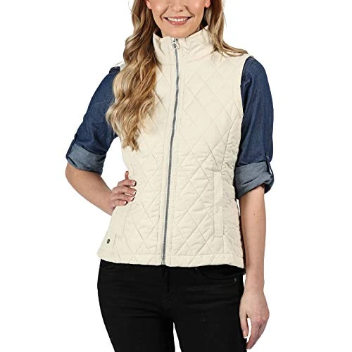 Charna Quilted Insulated Lined Equestrian Friendly Bodywarmer with Back Vents Bodywarmers - Lightvan