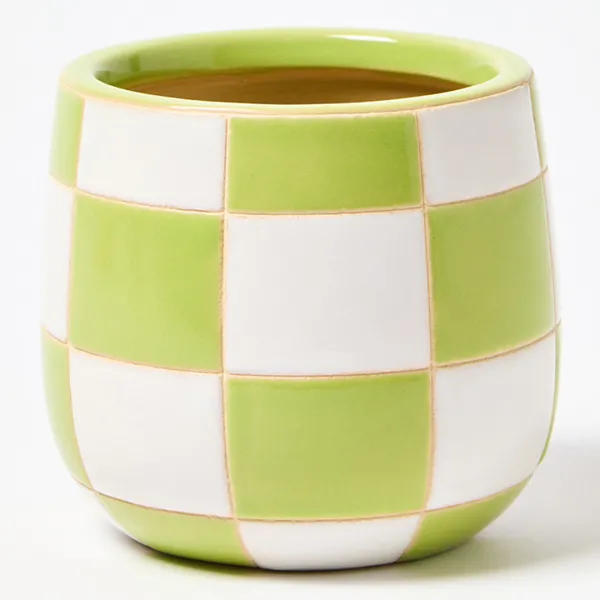 Check Plant Pot - Multi