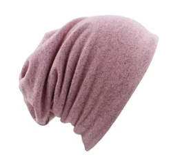 Chemo Headwear for Women UK Soft Beanie Head Wrap Scarf Turban Cap Cotton Alopecia Bandana Head Cover Multifunction (Pink), One Size