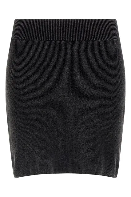 Chenille skirt - Black
