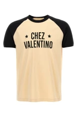 Chez Valentino T hirt Beige Size