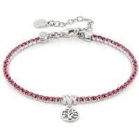 Chic Red Crystal Tree Of Life Bracelet