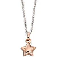 Childrens Harper Mixed Metal Star Necklace