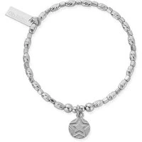 Childrens Silver Soul Glow Star Bracelet - Silver