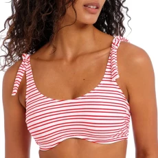 Chilli New Shores Underwire Bralette Bikini Top - Red