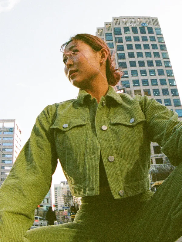 Chloe Kim - Corduroy Jacket For Women