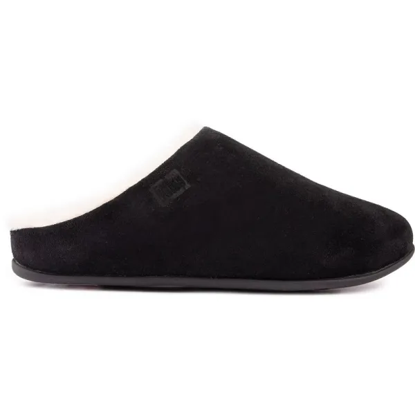 Chrissie Shearling Slippers - Black