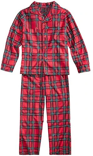 Christmas Family Matching Pyjama PJs Outfits Sets, Sleepwear PJs Baby Romper 11Pcs