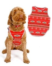 Christmas Family Pyjamas | Central Perk Festive PJs Set Men, Women, Boys, Girls and Pets | Xmas Dog T-Shirt