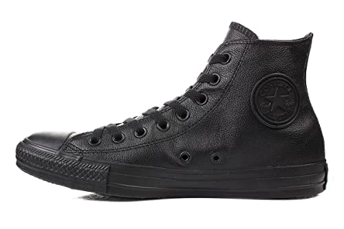 Chuck Taylor AS HI 135251C The new black leather 1T405, Größe Schuhe Herren:EUR 42