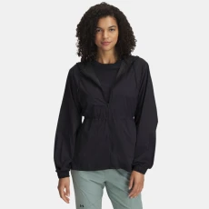 Cinch Waist Womens Jacket Black / Black Cinch Waist Womens Jacket Black / Black