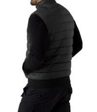 Circuit Quilted Gilet Black UK 40 - Large