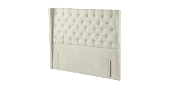 Classic Alcott Headboard - Mole Pebble, King