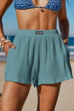Classic Boxer Blue Cover-Up Shorts Classic Boxer Blue Cover-Up Shorts