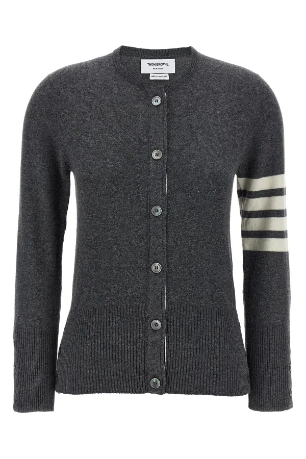 Classic Cashmere -Bar Cardigan