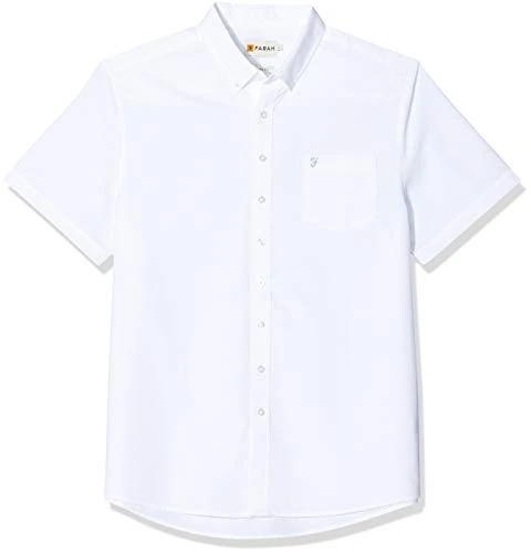 Classic Men's Drayton Business Shirt, White, Medium