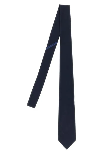 Classic Scritto tie - Blue