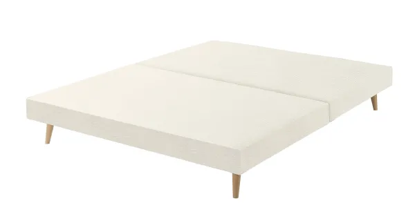 Classic Slim Divan Base - Greek Islands Chalk, Small Double