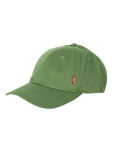 Classic Twill RED TAB Baseball Cap, Medium Green, One Size