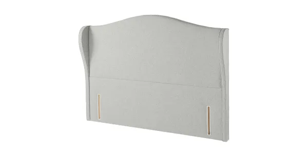 Classic Woodburn Headboard - Rustika Pale Grey, Single