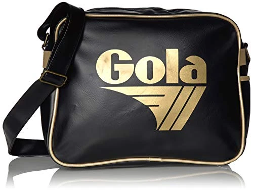 Classics Unisex Adult Redford CUB901 Messenger Bag, Black (Black/Gold), One Size