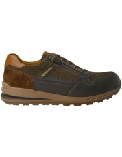 Closure Sneaker Bradley Dark Brown Leather - Heel Height Zip Laces - 1.5, dark brown, 9.5 UK Closure Sneaker Bradley Dark Brown Leather - Heel Height Zip Laces - 1.5, dark brown, 9.5 UK