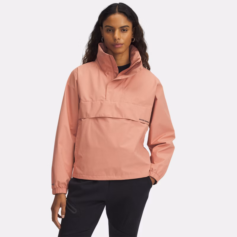 Cloudstrike Womens Anorak Jacket Canyon Pink / Reflective - Pink